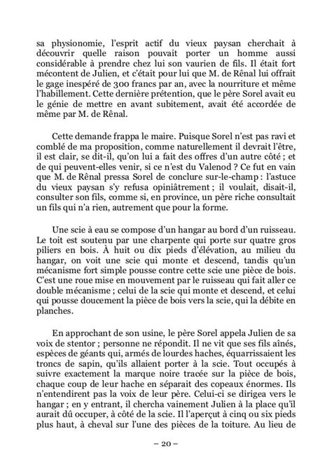 Dissertation Sur Le Rouge Et Le Noir Dissertation le rouge et le noir | Dissertation Français | Docsity